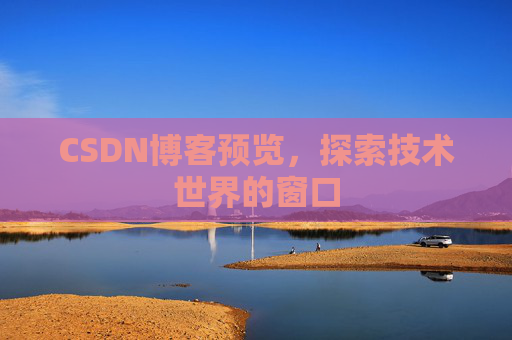 CSDN博客预览，探索技术世界的窗口